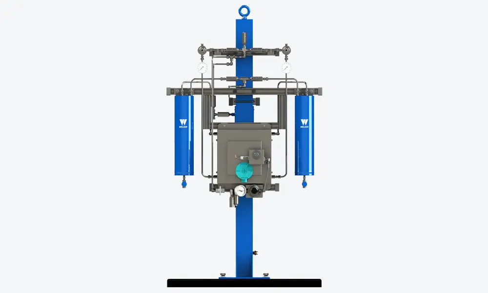 Welker CleanFlow Plus Instrument Grade Gas Conditioning System