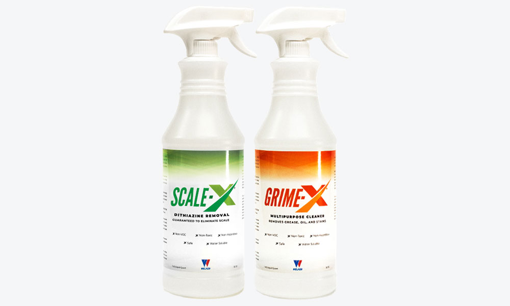 Welker Scale-X & Grime-X Cleaners